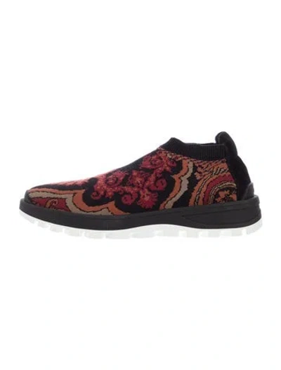 Pre-owned Etro Printed Sneakers In Multi