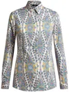 Etro Printed Stretch Poplin Shirt