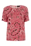 Etro Printed Stretch Viscose Blouse In X0860