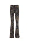 Etro Printed Stretch Viscose Pant