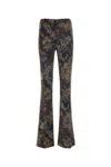 Etro Paisley-print Flared Trousers In X0810