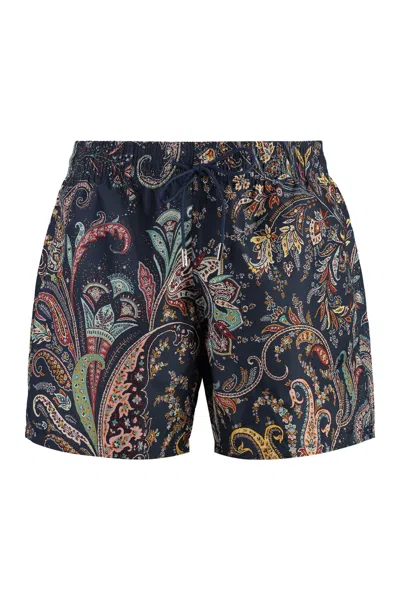 ETRO PRINTED SWIM SHORTS