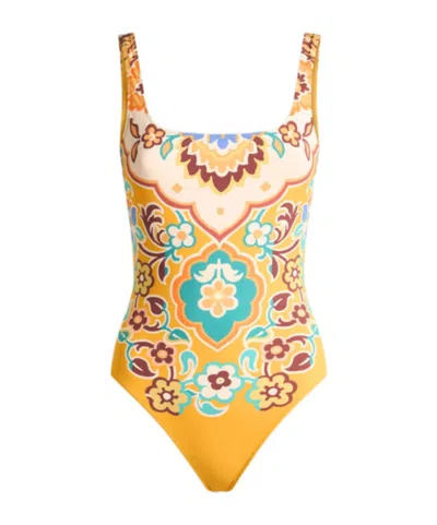 ETRO ETRO FLORAL PRINTED ONE-PIECE SWIMSUIT