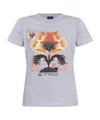 Etro Floral-print T-shirt In White