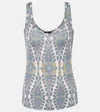 Etro Paisley-print Top In White