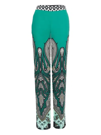 Pre-owned Etro Printed Trousers