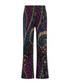 Etro Printed Trousers In Multi