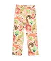 Etro Printed Trousers In Pink