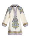 Etro Printed Tunic In White