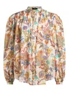Etro Paisley-print Cotton-voile Blouse In Multi