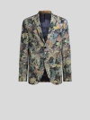 Etro Floral-print Wool Blazer