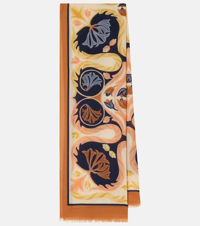 Etro Printed Wool Scarf