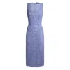 Etro , Etuikleid Mit Paisley-makramee-spitze, Damen, Violett, Grösse 46 In Purple