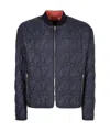 Etro Men's Nylon Bomber Jacket In Black