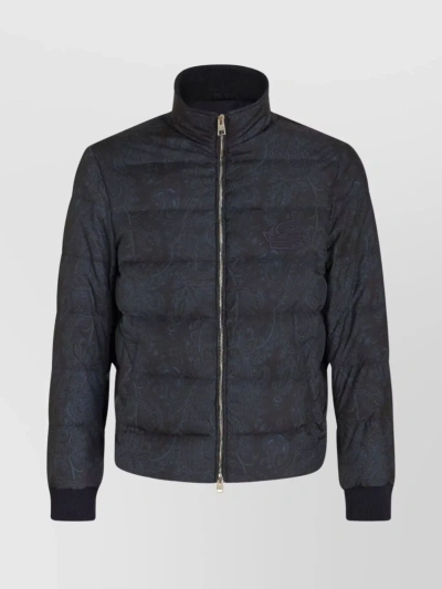 ETRO QUILTED PAISLEY PATTERN JACKET