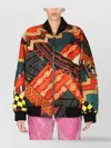 Etro Women's Patchwork Bomber Jacket | Size 42 | 13104