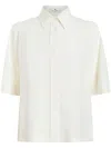 Etro Raglan-sleeved Button Shirt In White
