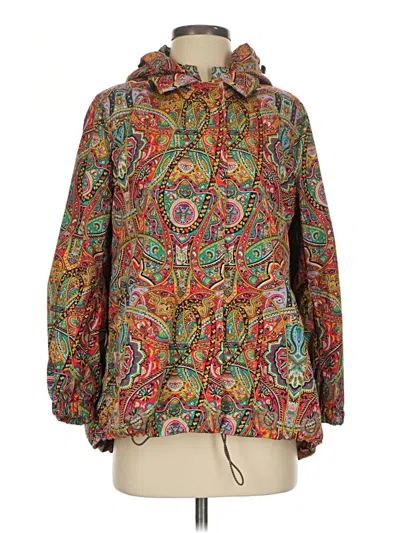 Pre-owned Etro Raincoat In Green