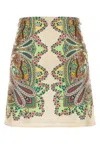 Etro Silk Mini Skirt