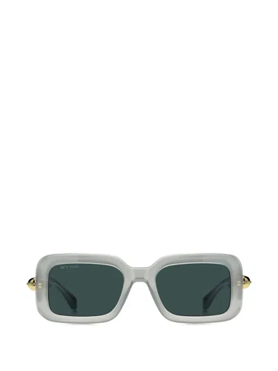 Etro Rectangle-frame Sunglasses In Gray
