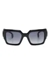 Etro Oversize-frame Sunglasses In Black