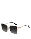 Etro Rectangular Sunglasses, 59mm In Black