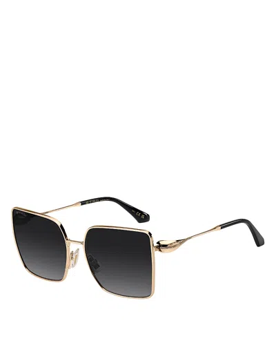 Etro Rectangular Sunglasses, 59mm In Black