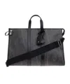 Etro Rectangular Travel Bag In Black