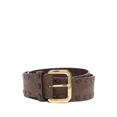 ETRO RED BELTS