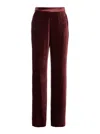 Etro Velvet Trousers With Elasticized High Waist