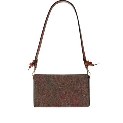 ETRO ETRO RED SHOULDER BAGS WOMEN