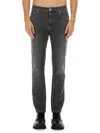 Etro Belt-loop Jeans In Navy