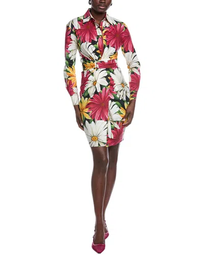 Etro Reiki Mini Dress In Pink