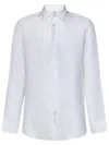 Etro Crisp White Long Sleeve Button-down Shirt In White