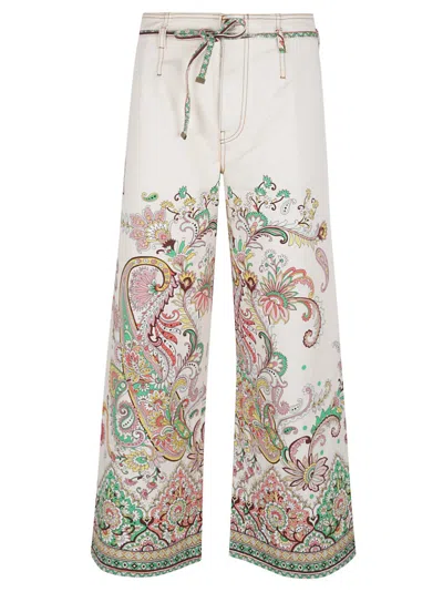 ETRO ETRO RELAXED WIDE LEG JEANS