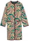 Etro Reversible Jacquard Jacket In Green