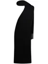 Etro Ribbed-knit Midi Dress In Black
