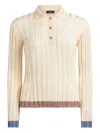 Etro Striped Fitted Viscose Shirt In Neutral
