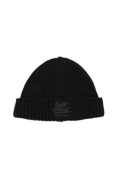 ETRO RIBBED WOOL BEANIE