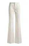 Shop Etro Rigid High-rise Flared Jeans