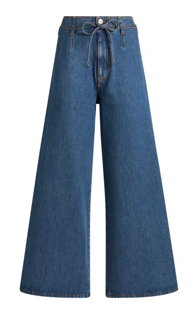 ETRO RIGID HIGH-RISE WIDE-LEG JEANS