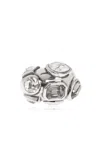 Etro Ring With Crystals In Silver