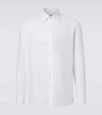 Etro Long-sleeved Roma Shirt In White