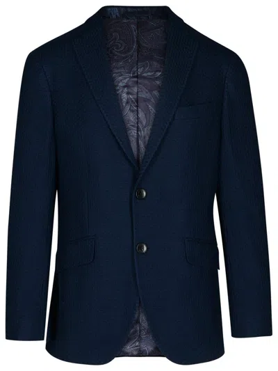 Etro Jackets In Blue
