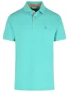 Etro 'roma' Polo Shirt Cotton In Blue