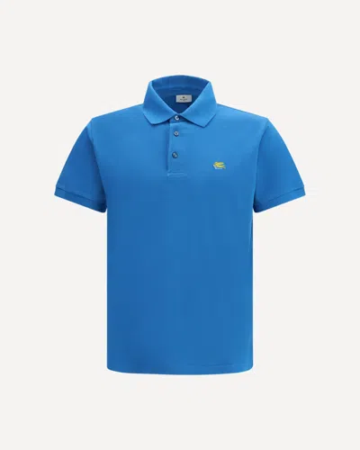 Etro Men Roma Polo Shirt In Multi