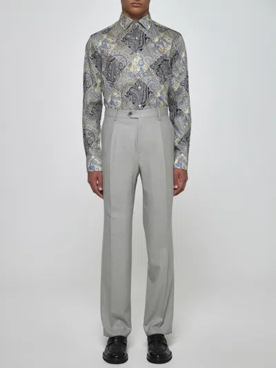 Etro Hemd Mit Paisley-print In Multicolour