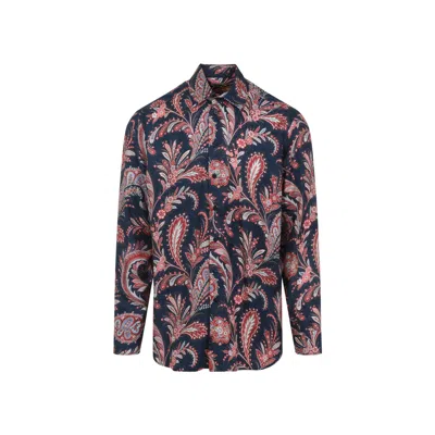 Etro Roma Shirt In Multi