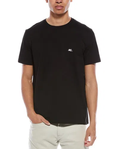 Etro Roma T-shirt In Black