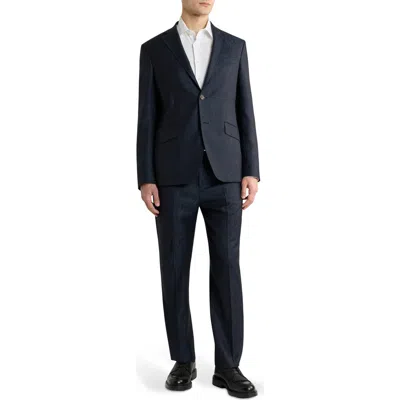Etro Roma Wool Sport Coat In Blue